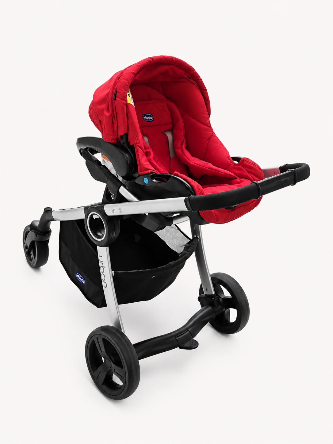 Carrinho De Bebê Urban  + Bebê Conforto Chicco