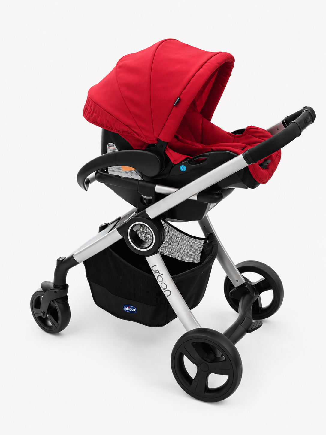 Carrinho De Bebê Urban  + Bebê Conforto Chicco